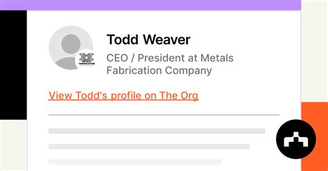 metals fabrication co todd weaver owner|Todd Weaver .